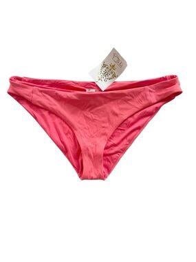 NWT BECCA Pink Bikini Bottoms Size XL